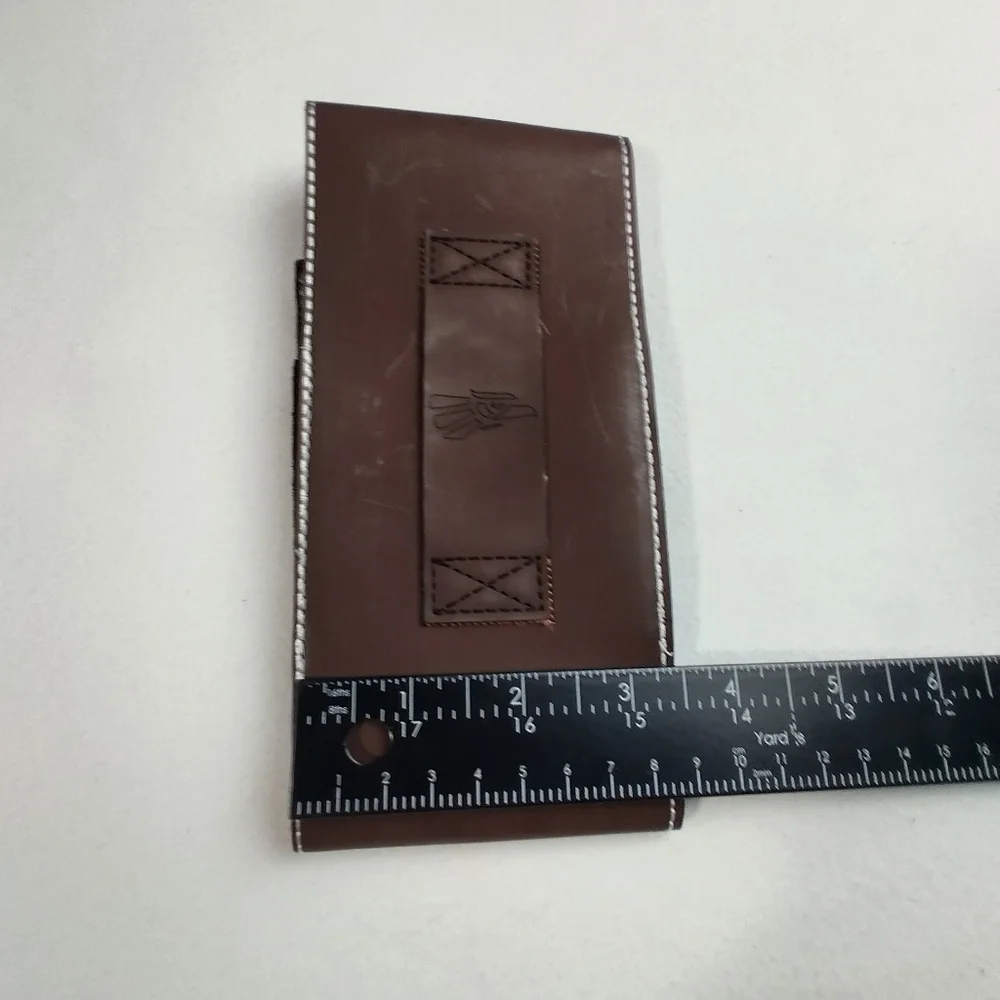 WESTERN LEATHER CELL PHONE CASE, FUNDA VAQUERA DE CUERO COWBOY RODEO‎ PHONE CASE